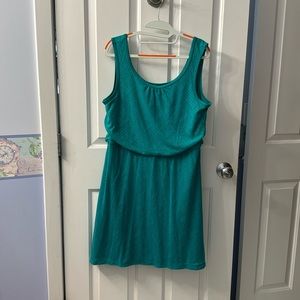 Prana Dress, Size L, teal